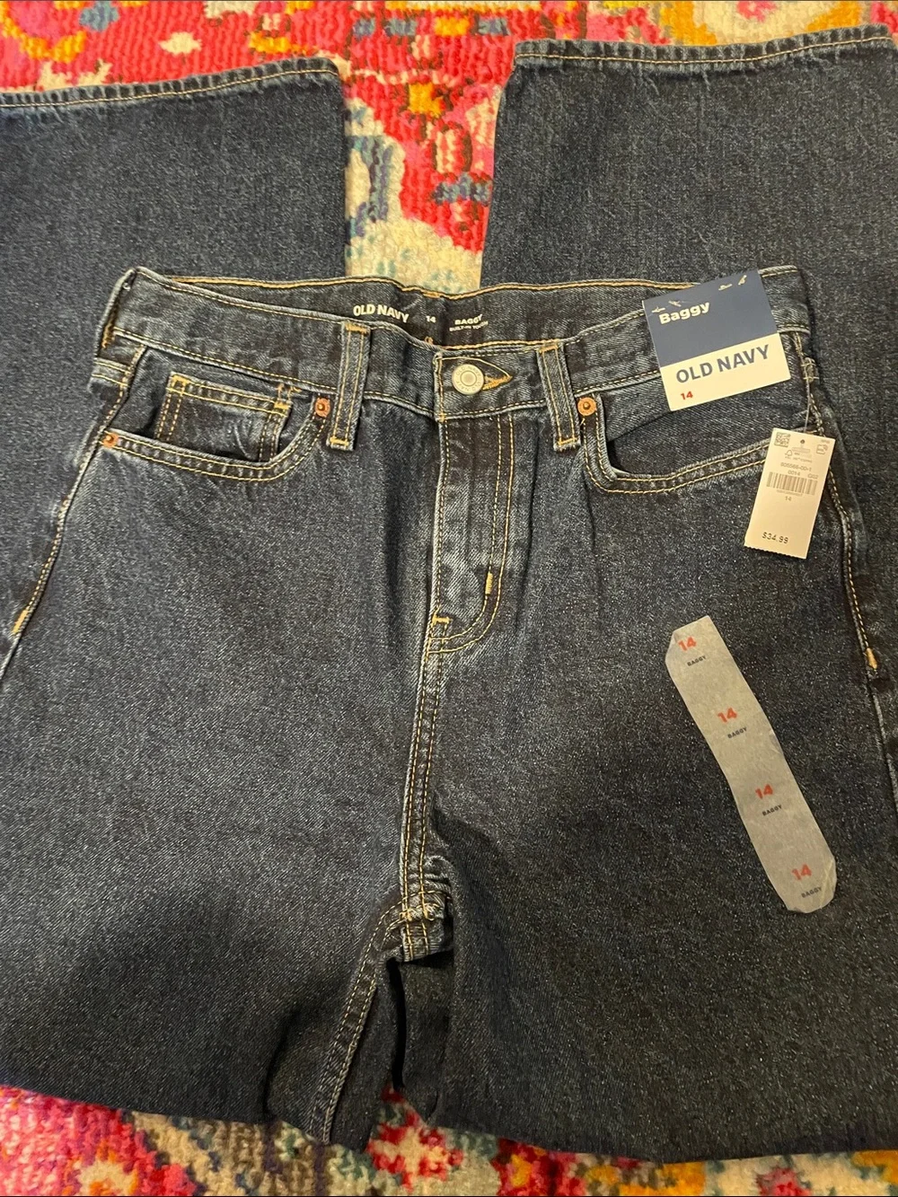 Old Navy Boys Baggy Jeans 14